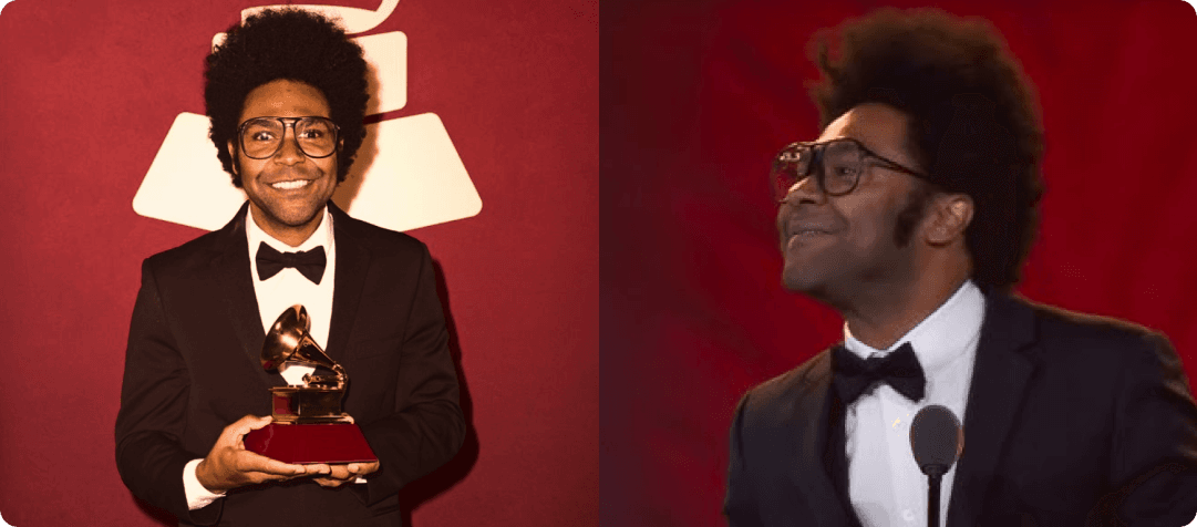 Thalles Roberto no Grammy Latino