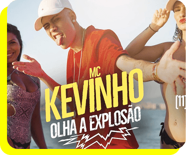 "Olha a Explosão" : Kevinho (mais de 1 bilhão de visualizações)