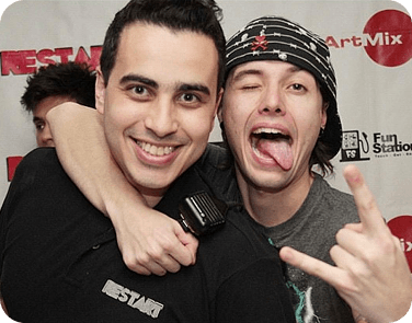 Pe lanza ( Vocalista da banda Restart )